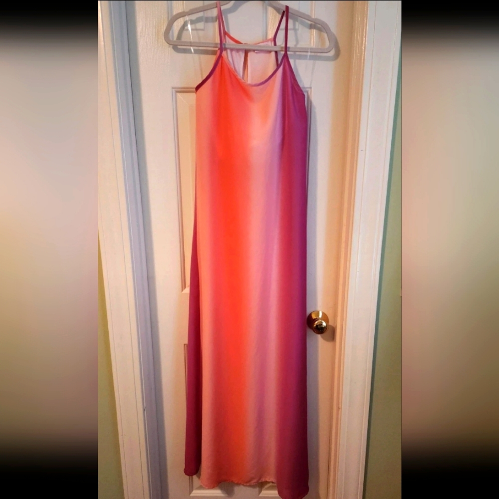 Pink Lily Maxi Dress